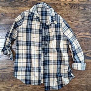 🍂Tan Plaid Shacket